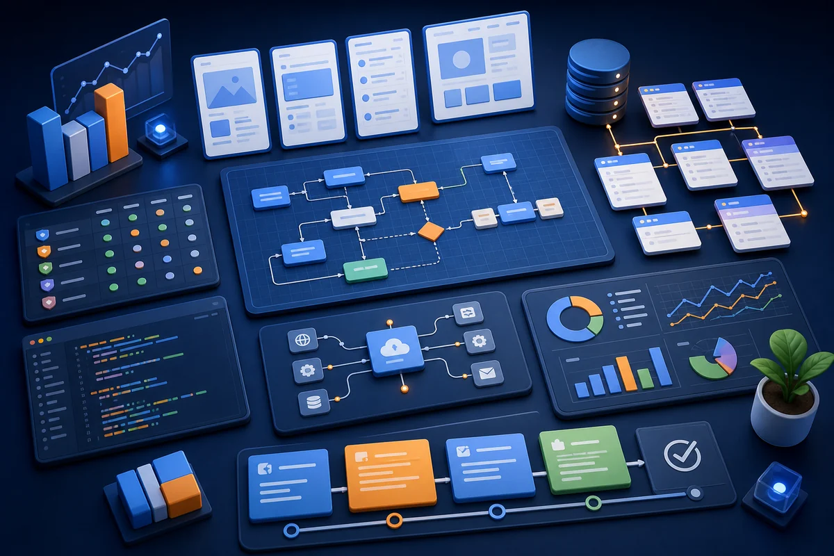 What to Clarify Before Building Custom Software technology illustration